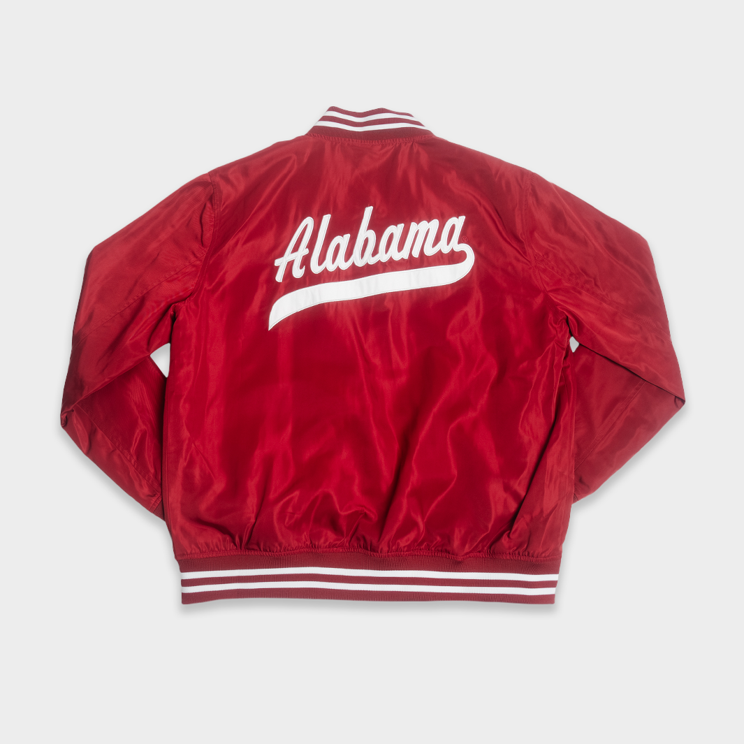 Homefield Alabama Crimson Tide Vintage Logo Bomber Jacket