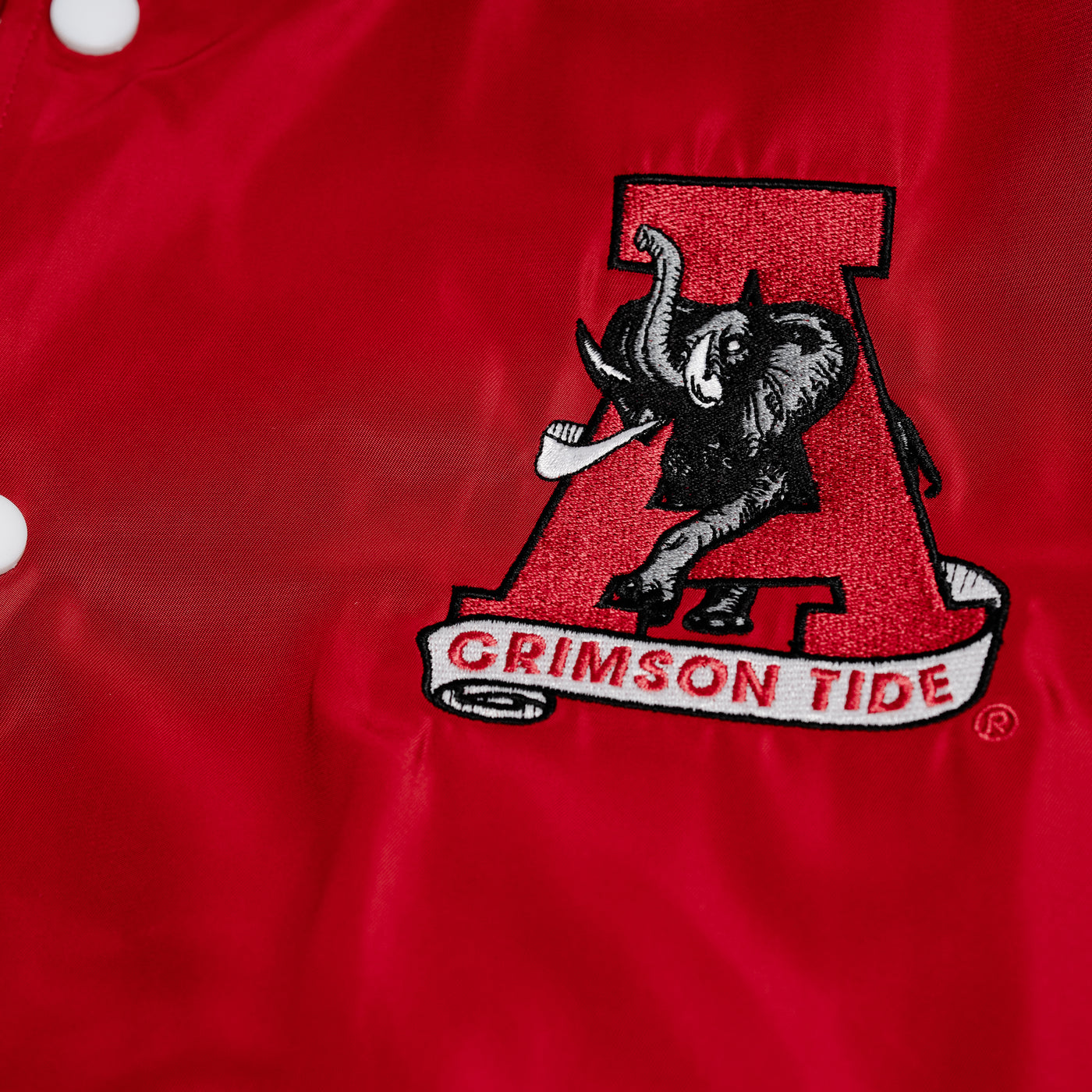 Alabama Crimson Tide Vintage Logo Bomber Jacket