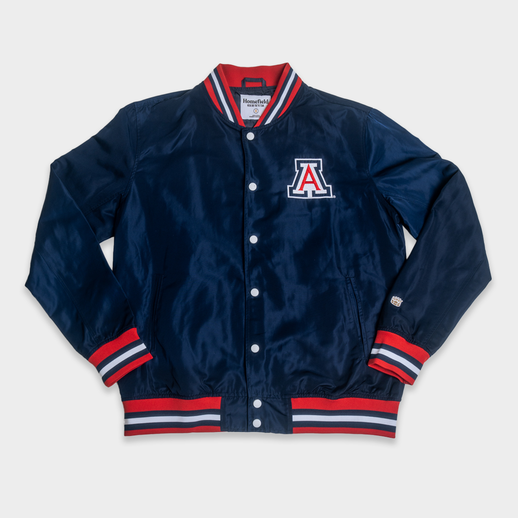 Arizona Wildcats Retro Bomber Jacket | Homefield
