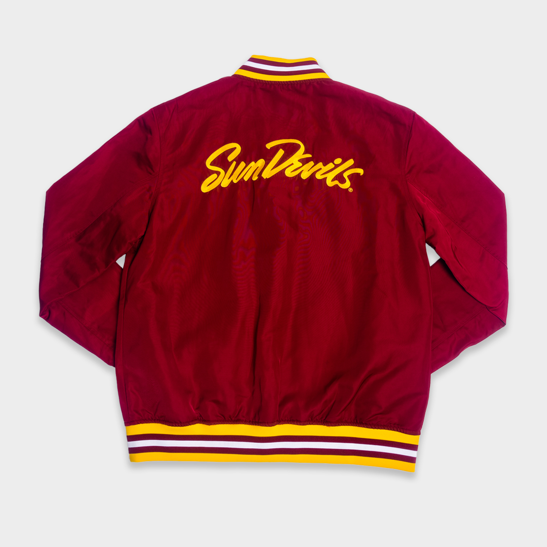 Arizona State Sun Devils Retro Logo Bomber Jacket | Homefield