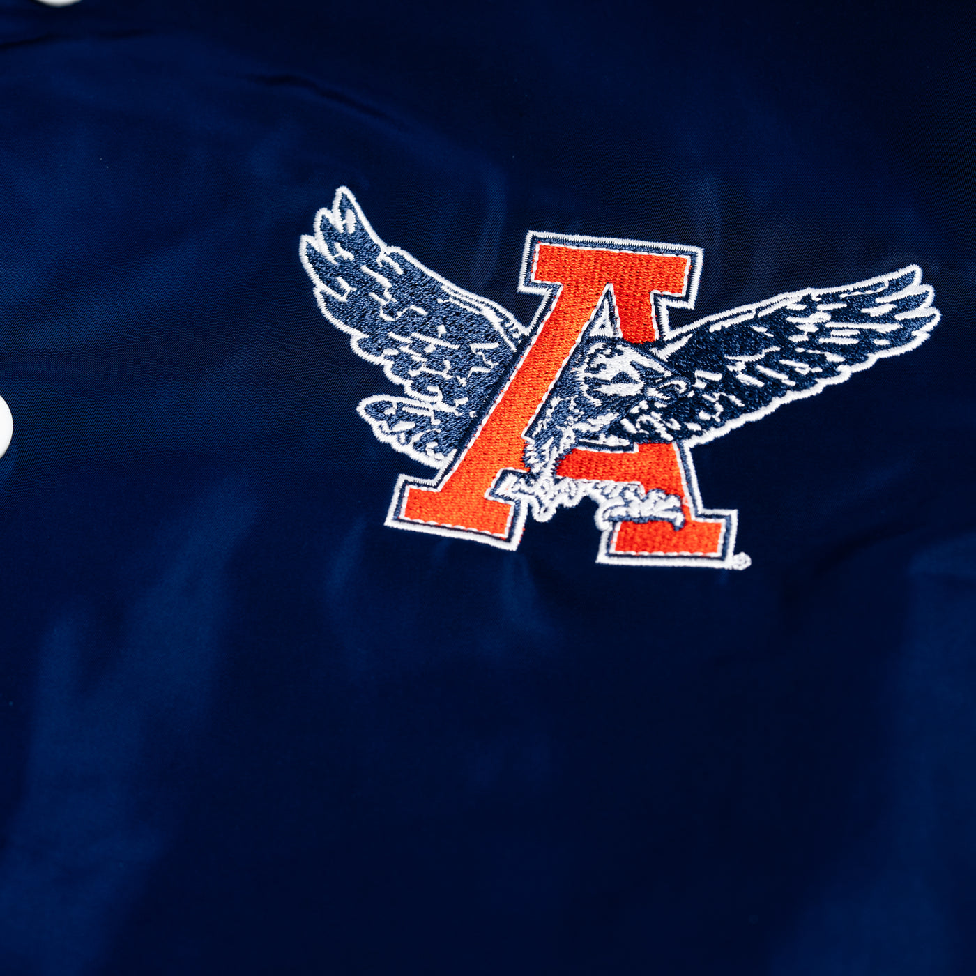 Auburn Tigers Retro War Eagle Logo Bomber Jacket