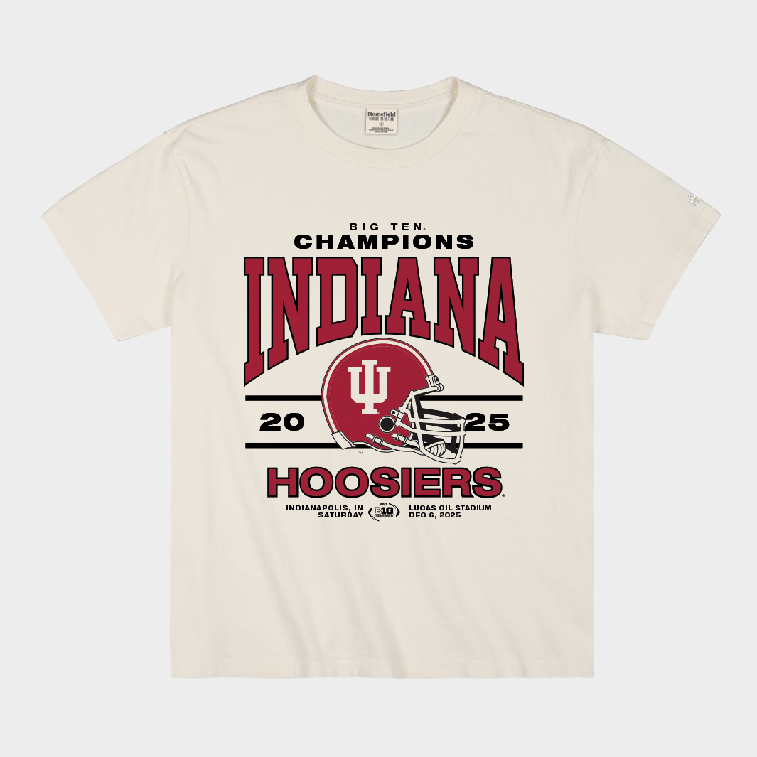 Indiana 2025 Big Ten Champs Heavyweight Tee