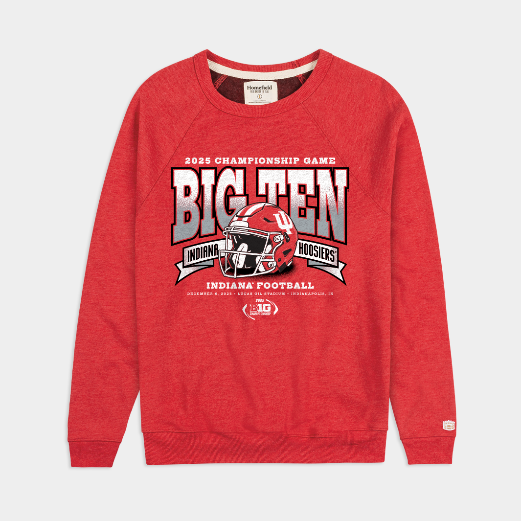 Indiana Football 2025 Big Ten Championship Game Crewneck