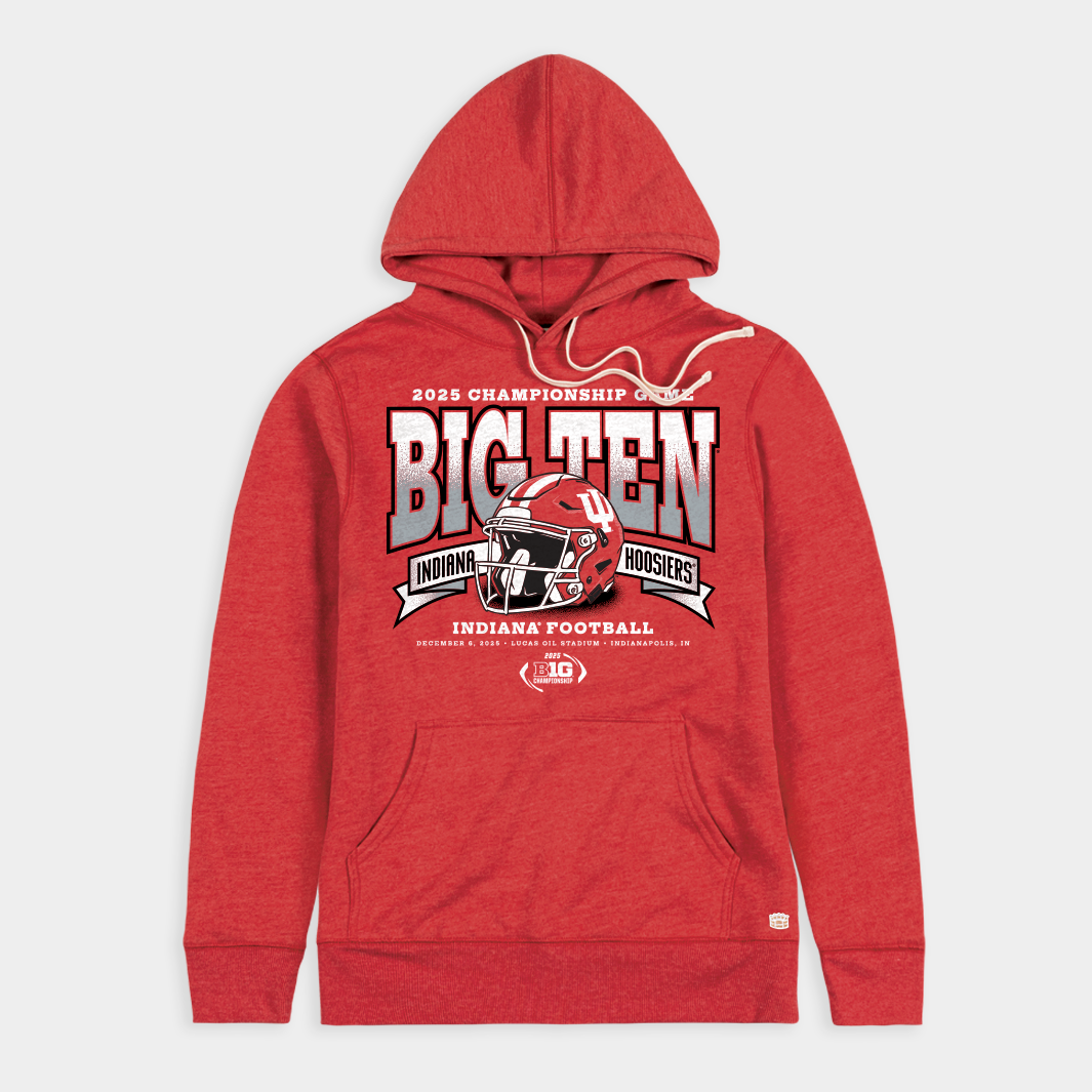 Indiana Football 2025 Big Ten Championship Game Hoodie