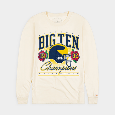 Michigan 1992 Big Ten Champions Long Sleeve