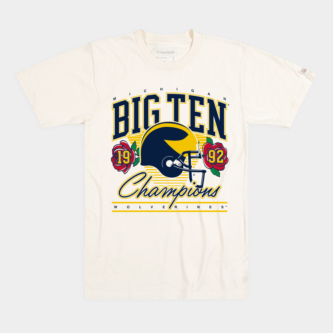Michigan 1992 Big Ten Conference Champions Tee