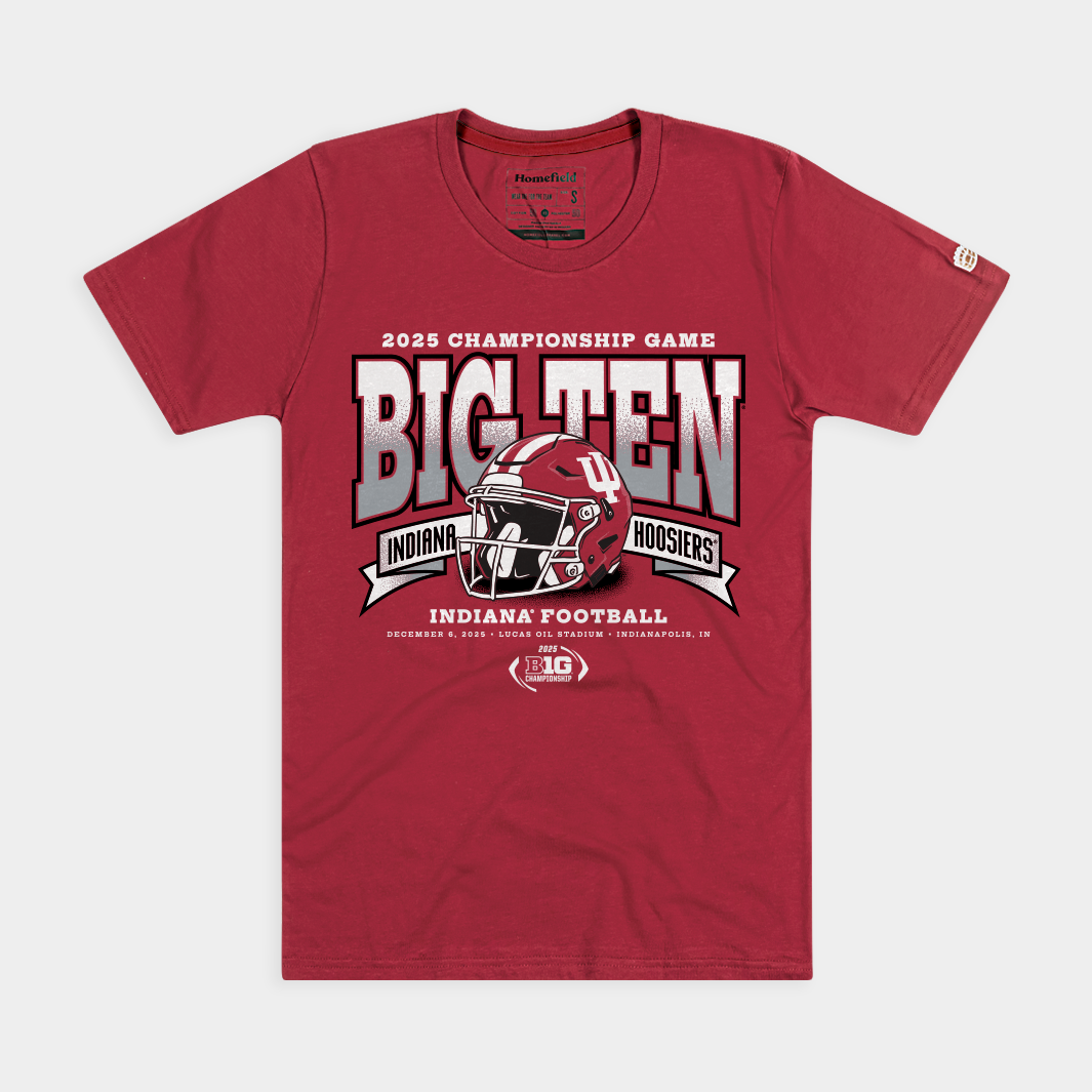 Indiana Football 2025 Big Ten Championship Game Tee