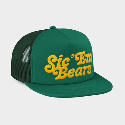 Baylor "Sic 'Em" Puff Ink Trucker Hat