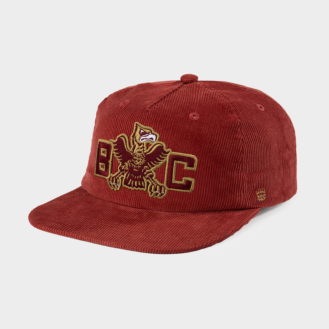 Boston College Eagles Retro Logo and Wordmark Corduroy Hat