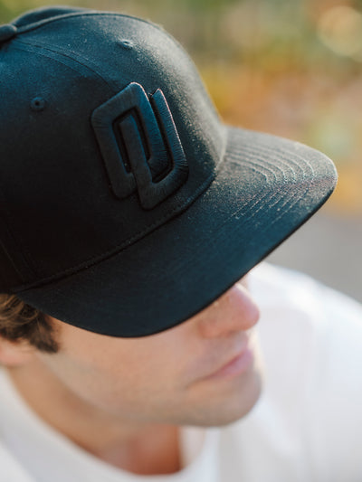 Oklahoma Sooners Logo Blackout Snapback Hat