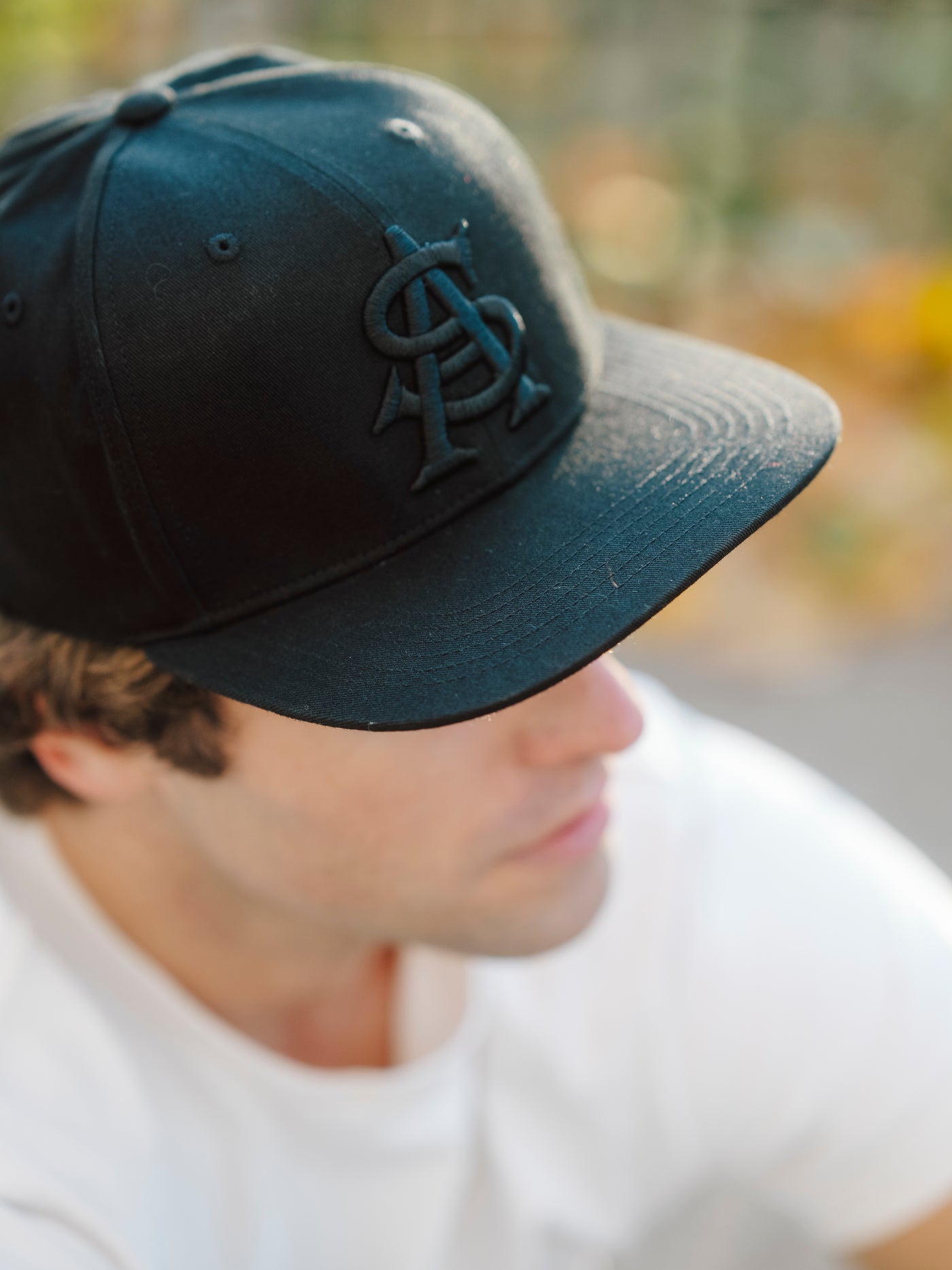 Arizona State Sun Devils Logo Blackout Snapback Hat