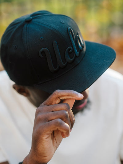 UCLA Bruins Logo Blackout Snapback Hat