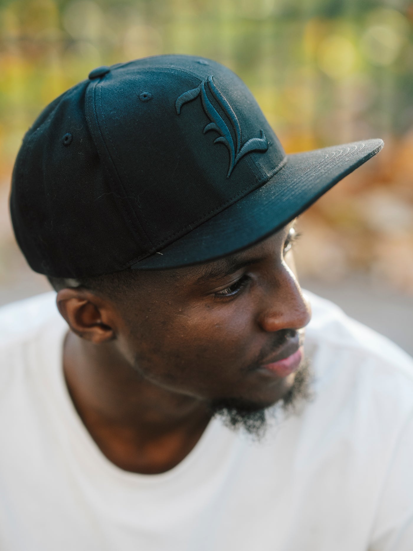 Louisville Cardinals Logo Blackout Snapback Hat