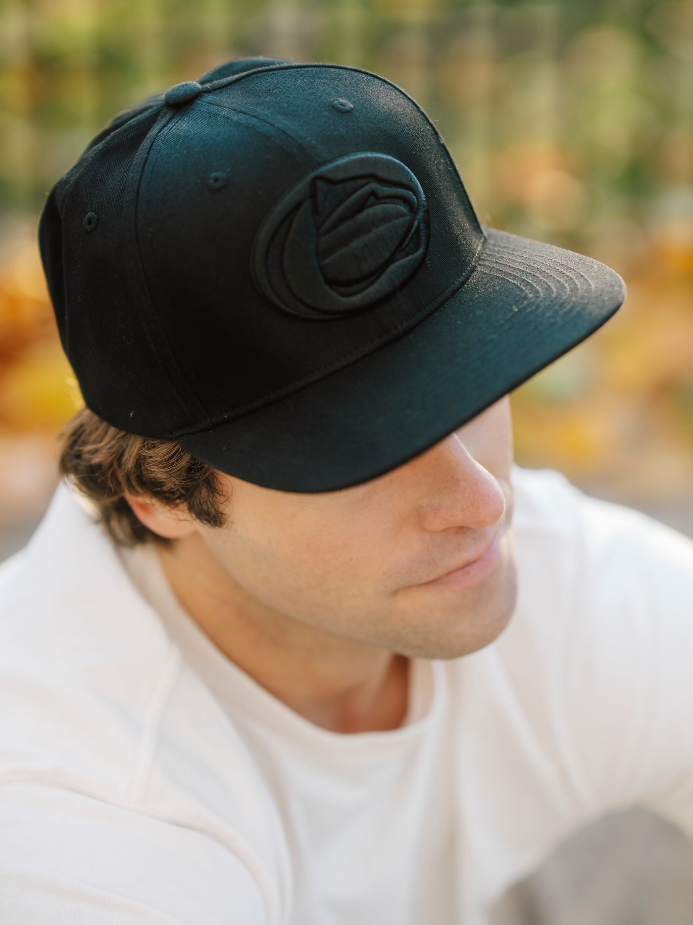 Penn State Nittany Lions Logo Blackout Snapback Hat