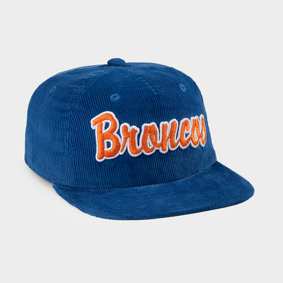 Boise State Broncos Retro Script Corduroy Hat