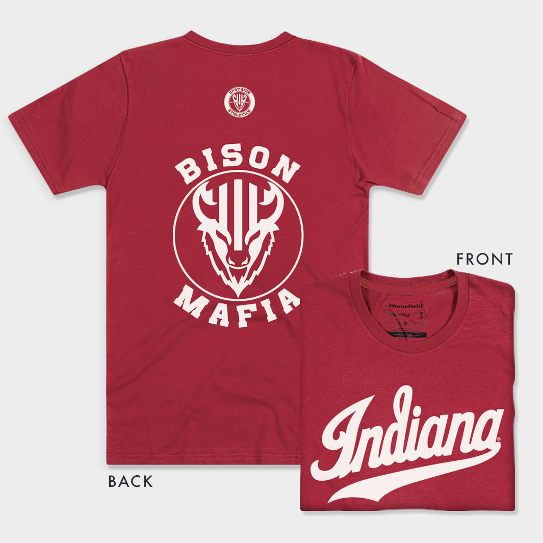 IU Upstairs Pub Bison Mafia 2025 Tee