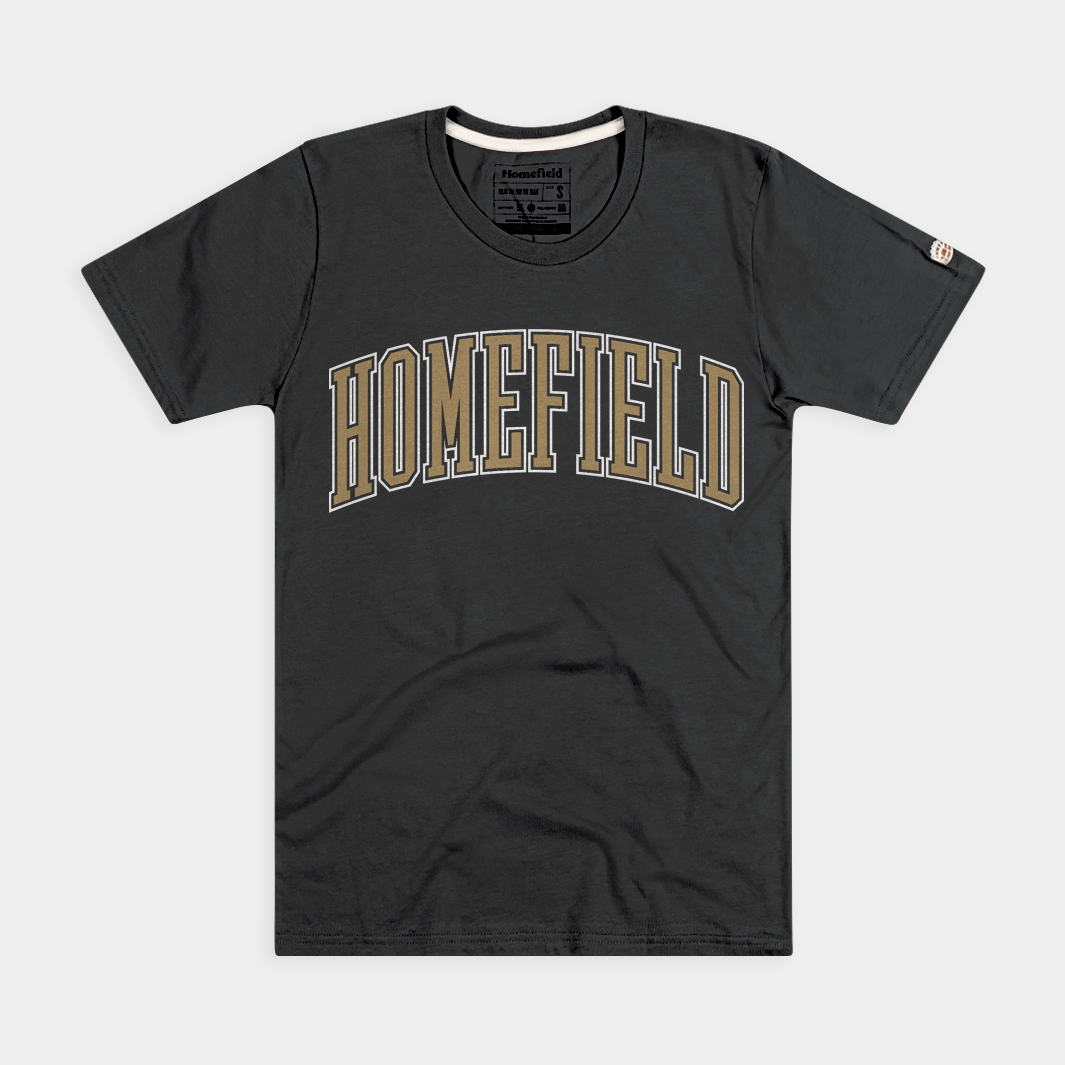 Vintage-Inspired Arched "Homefield" Tee