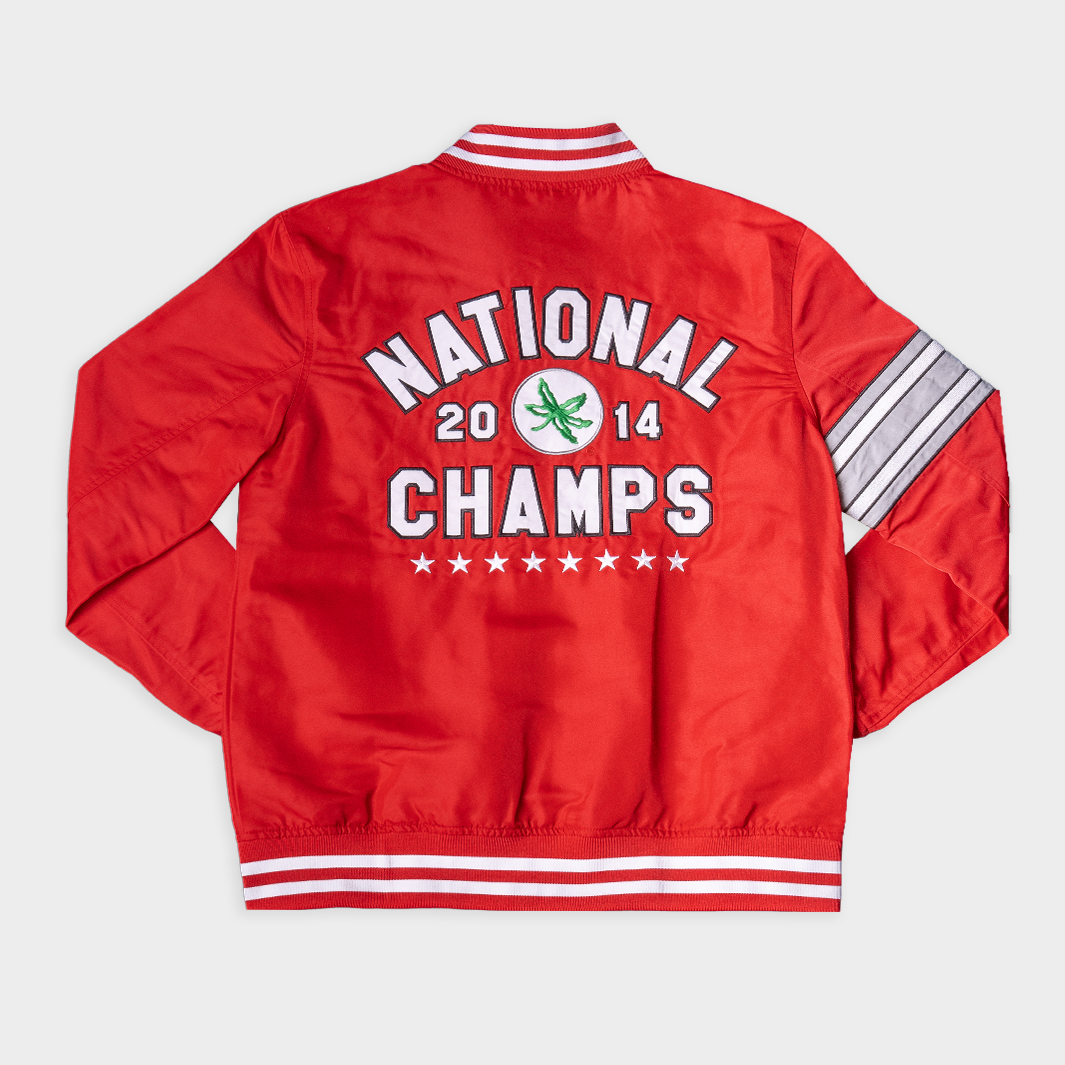 Ohio State Football 2014 National Champions Bomber Jacket | Homefield
