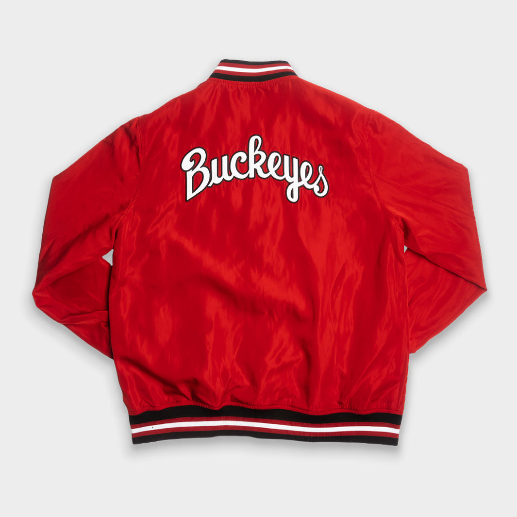 Script Bomber Jacket Ohio State Vintage Buckeyes Script Bomber Jacket | Homefield