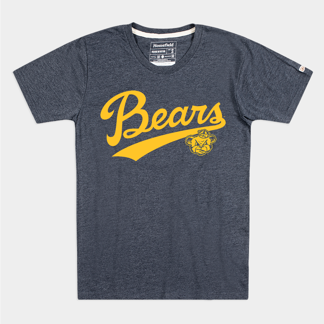 Script California Bears Cal Bears Baseball Script Women's Tee | Homefield