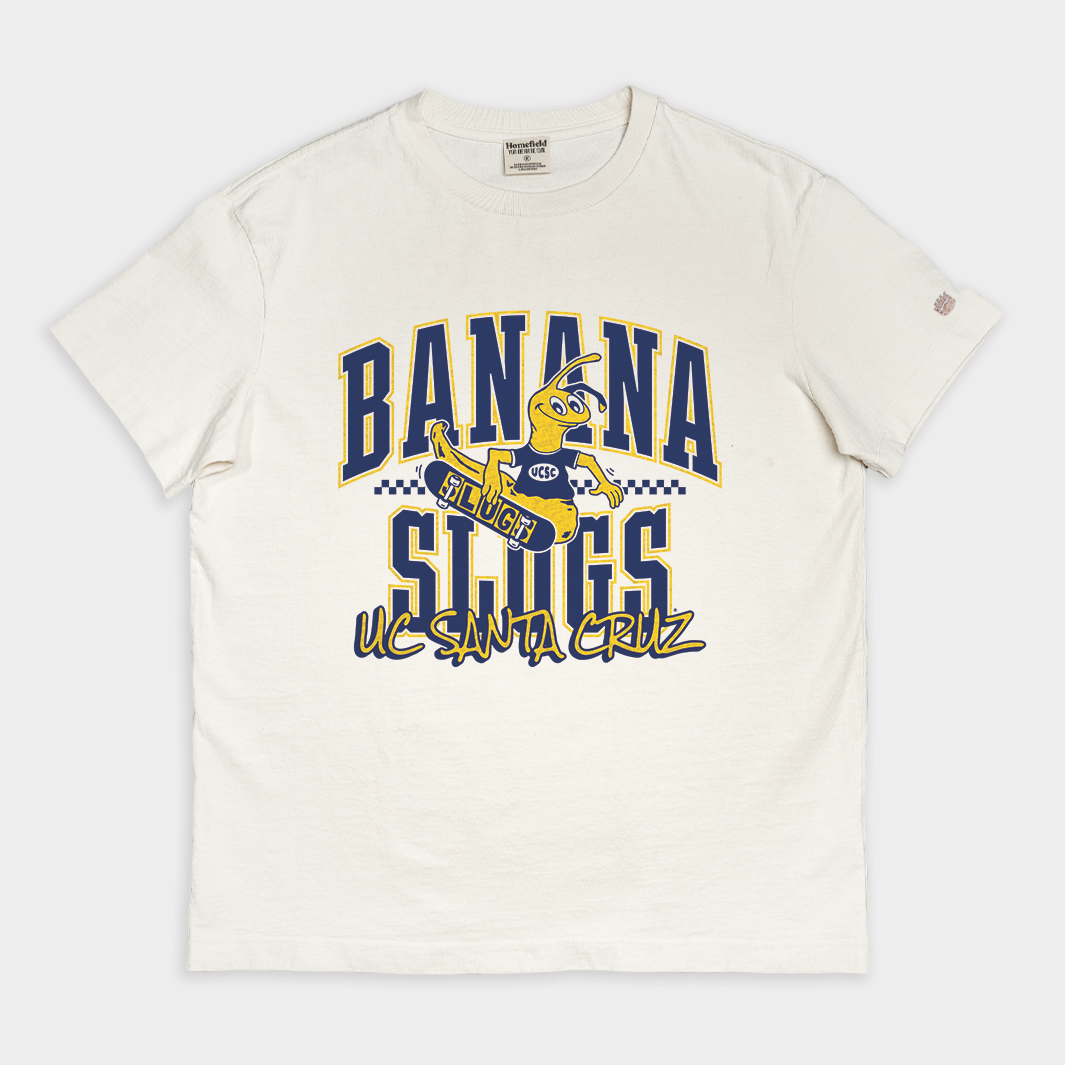 UC Santa Cruz Skateboarding Banana Slug Vintage Heavyweight Tee