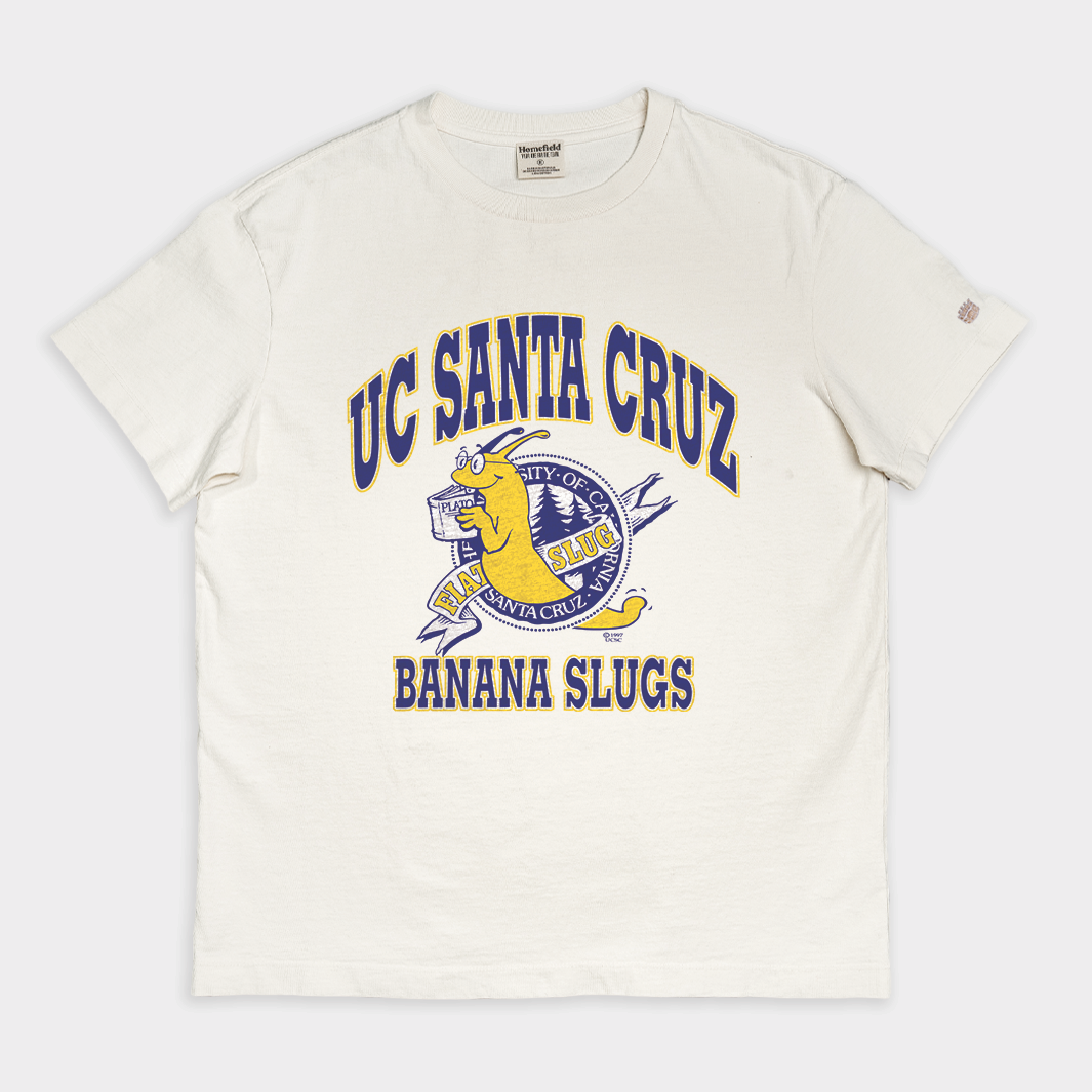 UC Santa Cruz "Fiat Slug" Banana Slugs Crest Vintage Heavyweight Tee