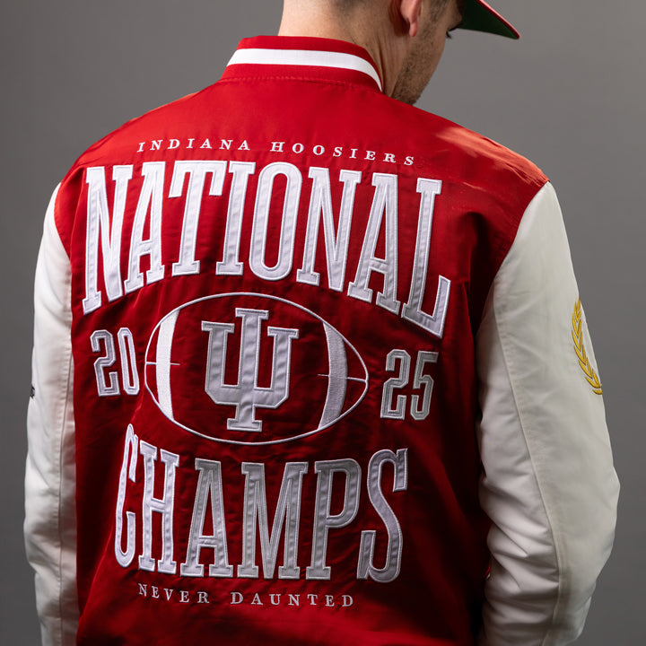 Indiana 2025 CFP National Champs Bomber Jacket | Homefield