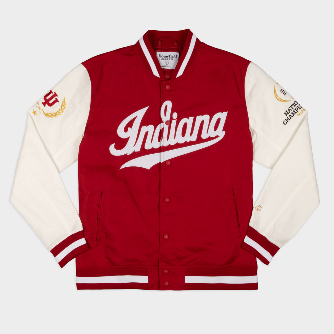 Indiana 2025 CFP National Champs Bomber Jacket | Homefield