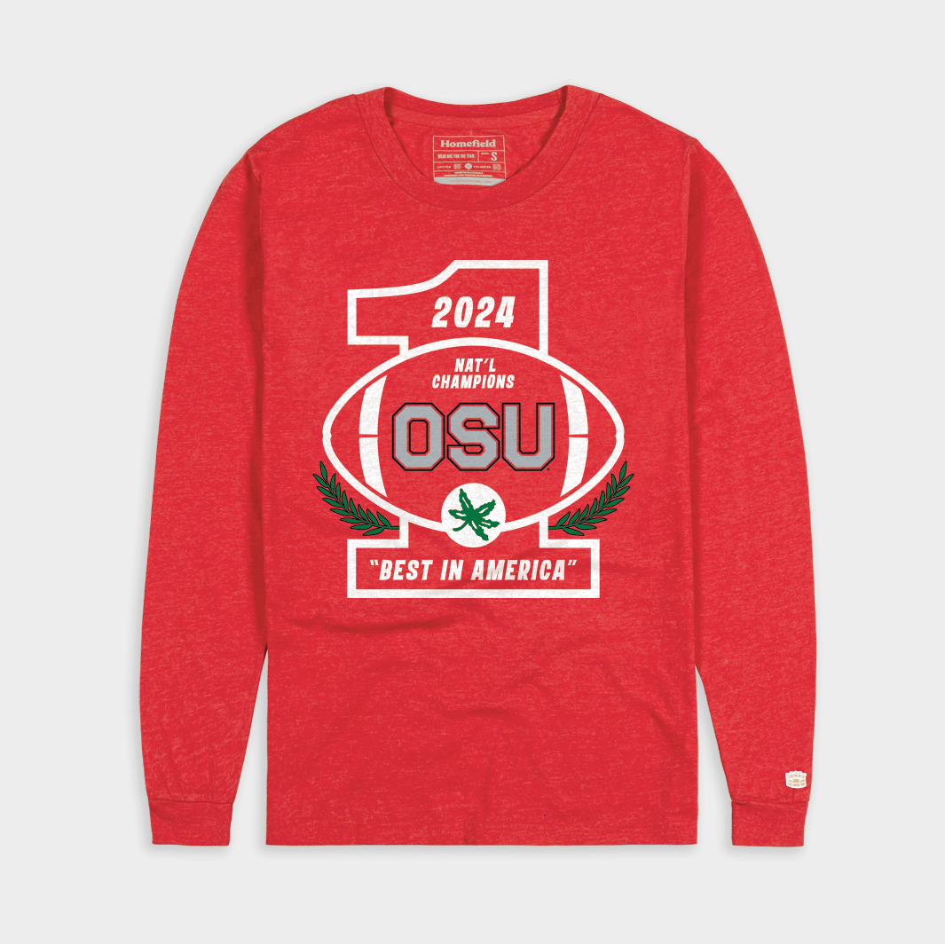 Ohio State Football 2024 "BIA" Championship Long Sleeve