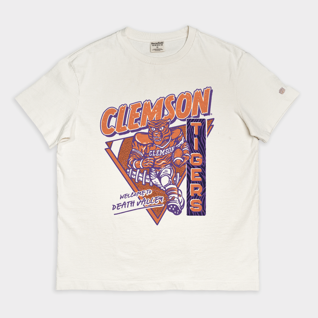 Clemson Tigers 1990s Vintage Heavyweight Tee | Homefield