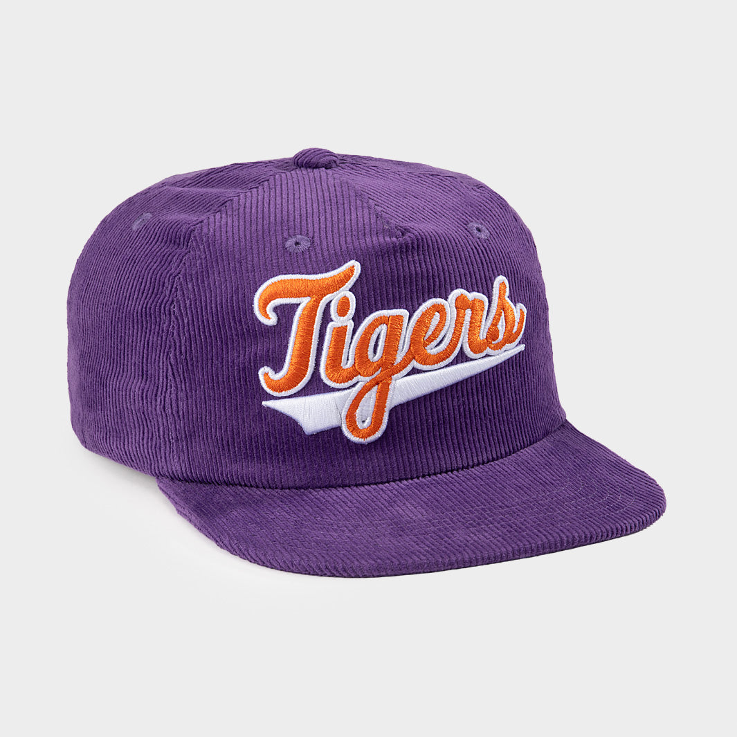 Clemson Baseball Script Clemson Tigers Classic Vintage Script Corduroy Hat | Homefield