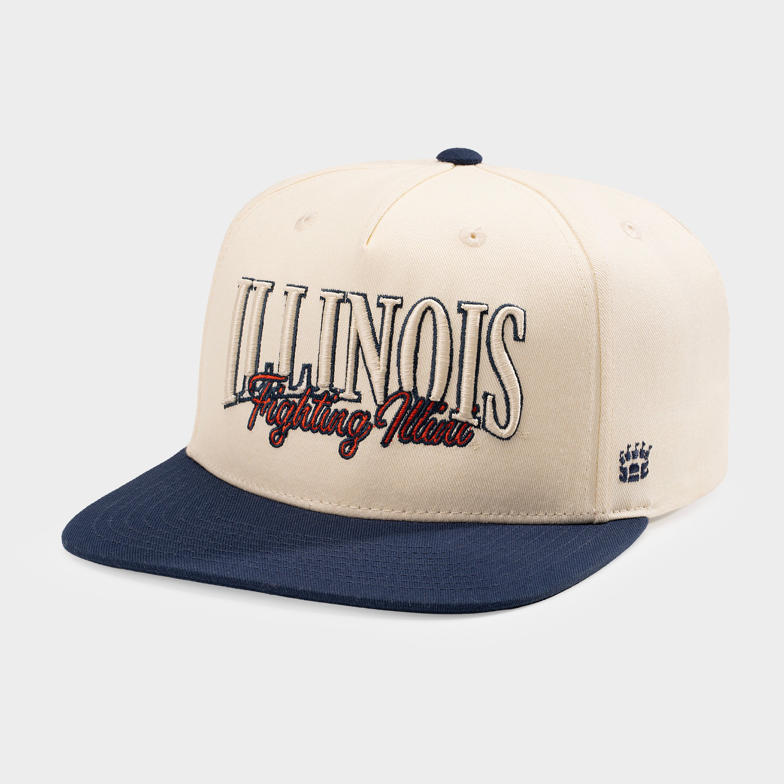 Illinois Fighting Illini Two-Tone Snapback Hat | Homefield