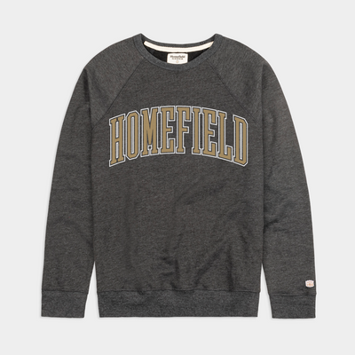 Vintage-Inspired Arched "Homefield" Crewneck