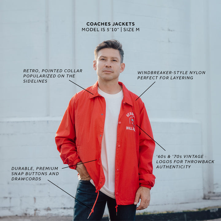 s*i様 COTTON OXFORD COACH JACKET // HOLST Indiana Hoosiers Classic Trident Coaches Jacket | Homefield