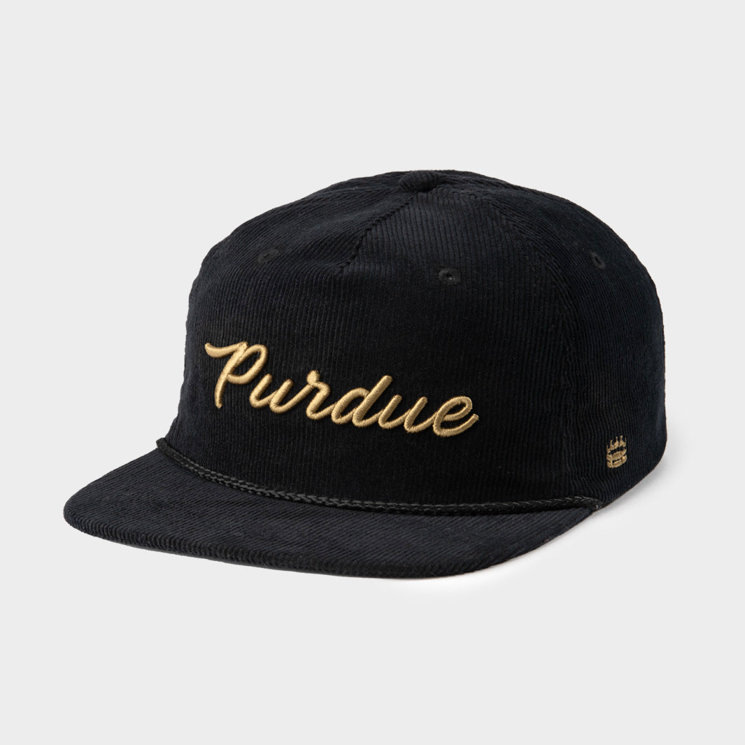 Purdue Boilermakers Retro Script Corduroy Hat