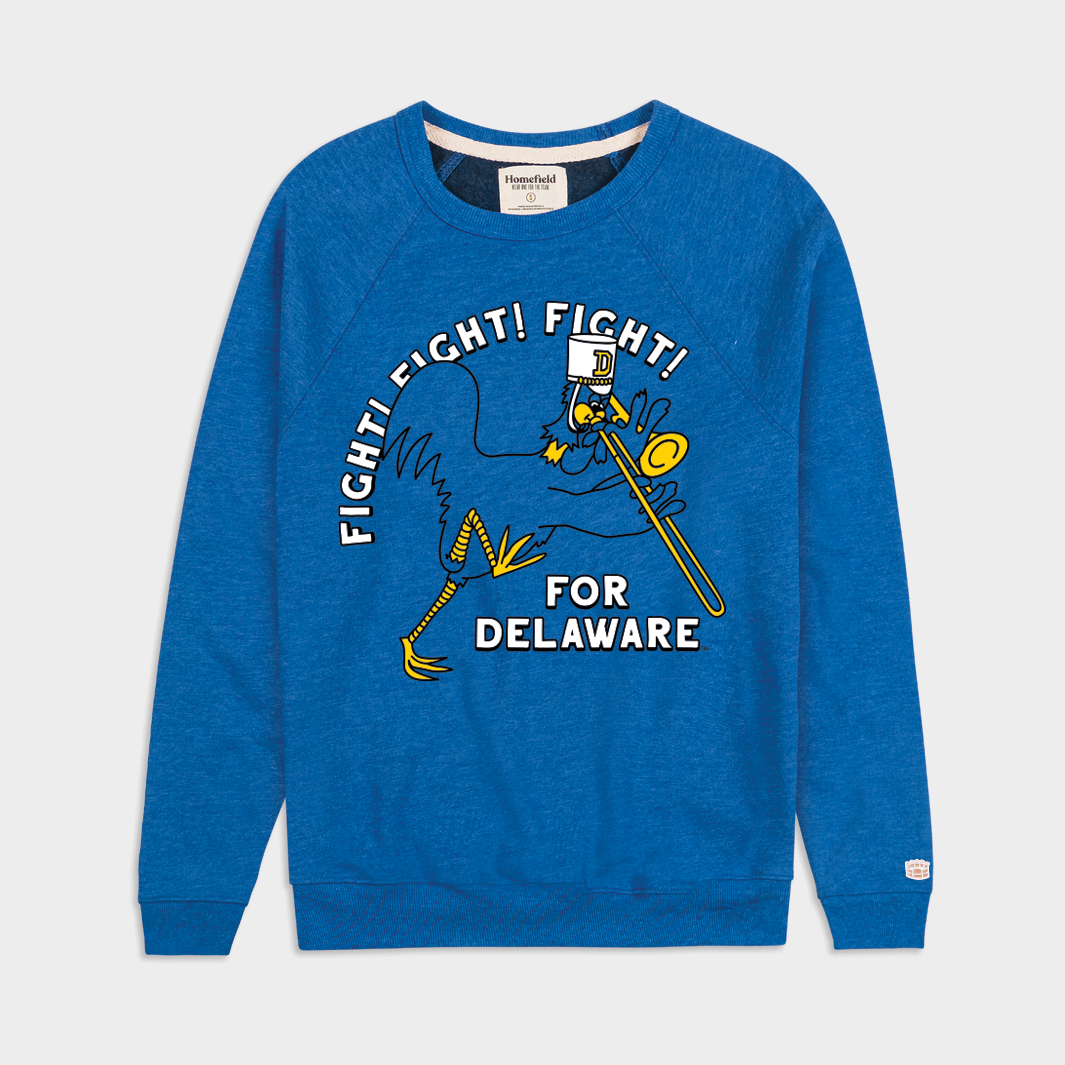 Vintage 1970's "Fight for Delaware" Crewneck