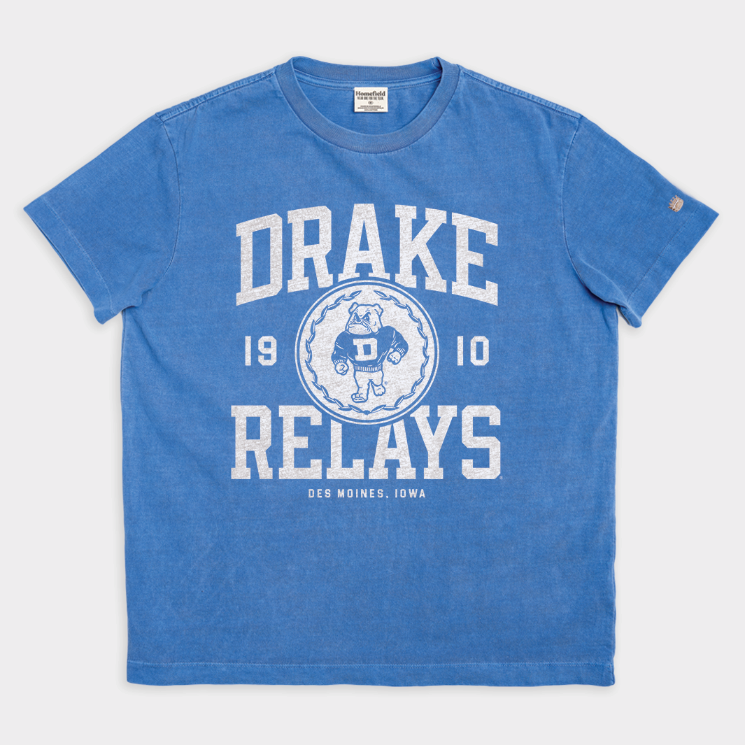 ドレイク大学 ブルドッグス 古着 ドレイク大学 ブルドッグス 古着 アメリカ製 Drake Bulldogs プリント