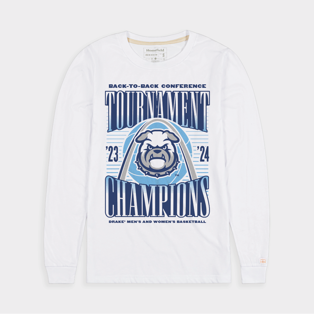Vintage Drake Bulldogs Apparel: Shirts and Sweatshirts | Homefield