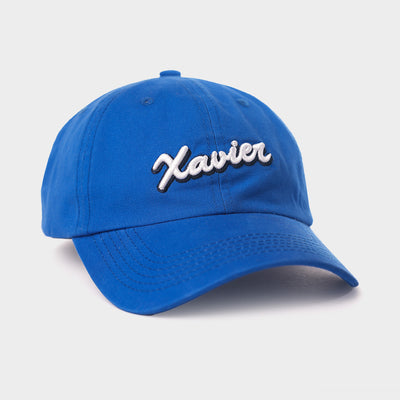 Xavier Musketeers Classic Script Dad Hat