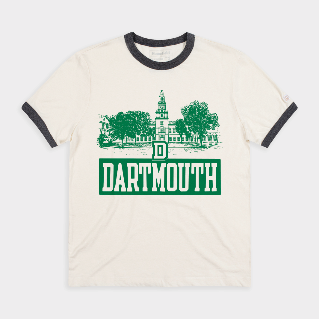 Dartmouth Baker Bell Tower Ringer Tee