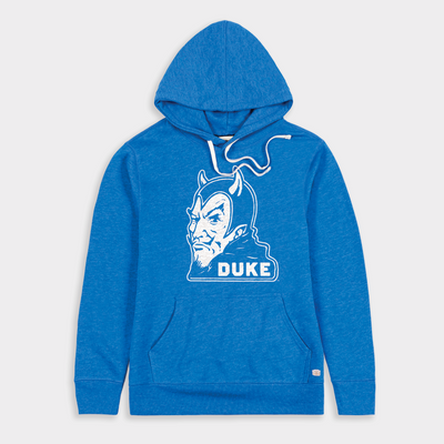 Duke Vintage Blue Devil Logo Hoodie