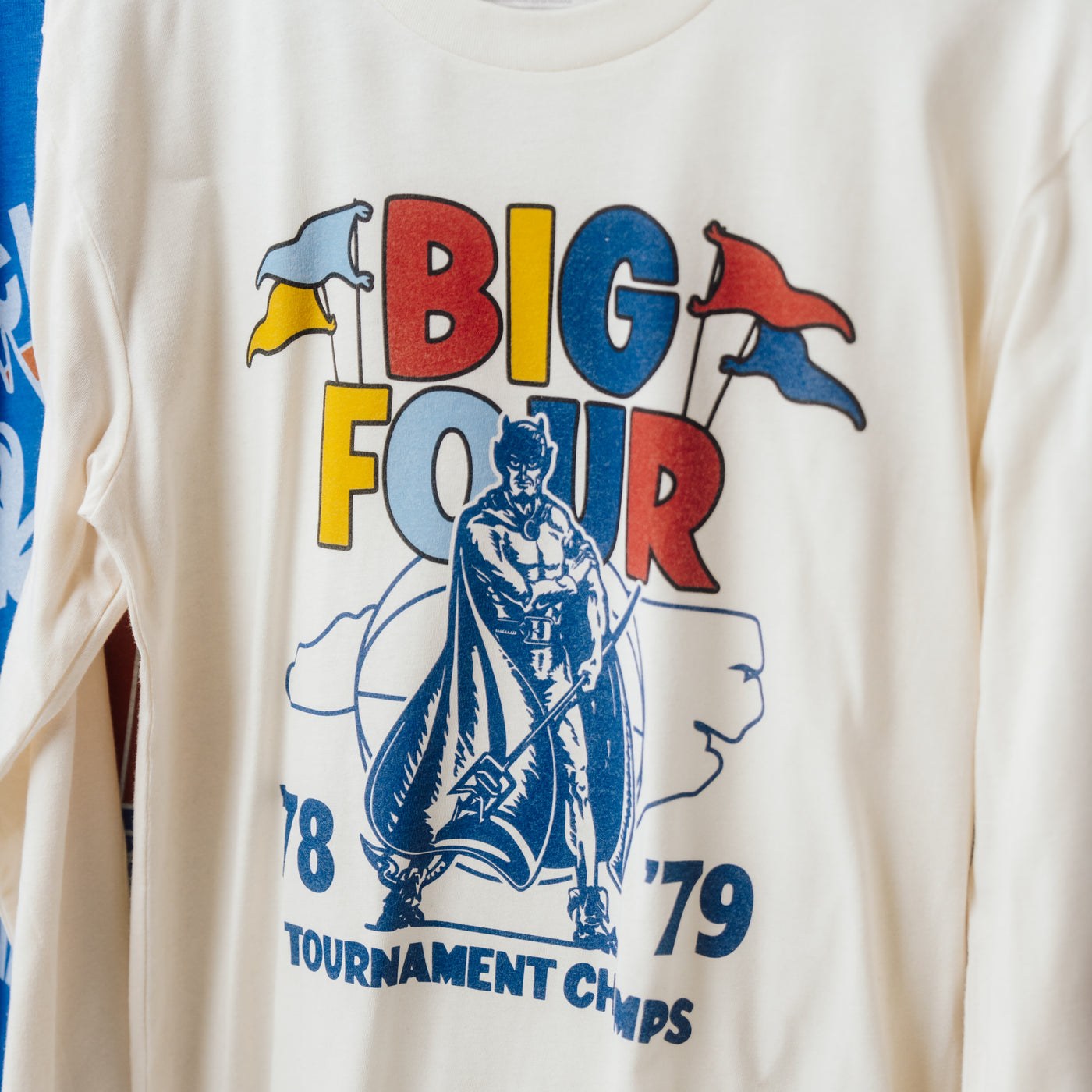 Duke Basketball 1978 and 1979 Big Four Champs Long Sleeve