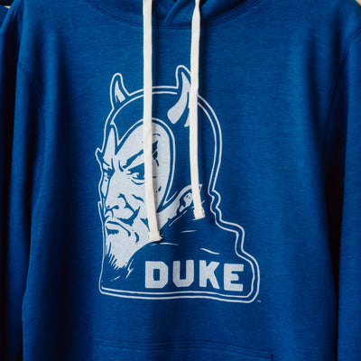 Duke Vintage Blue Devil Logo Hoodie