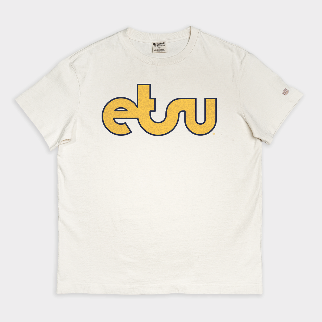 Retro ETSU Logo Vintage Heavyweight Tee