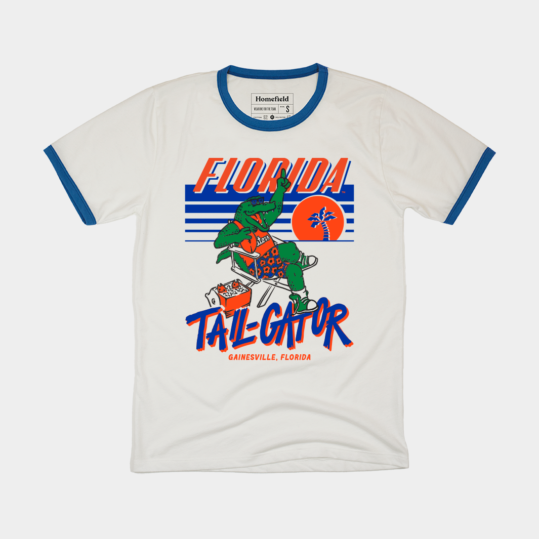 Florida 1987 Tail-Gator Ringer Tee