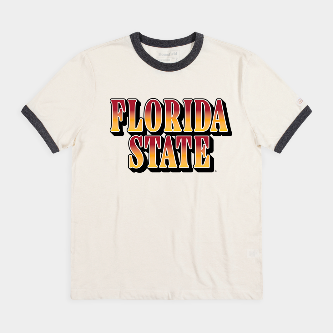 Florida State 1980's Ringer Tee