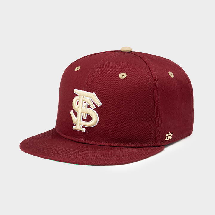 Desert Cactus Florida State University Seminoles Baseball Hat - Adjustable, Embroidered, Red - View #4