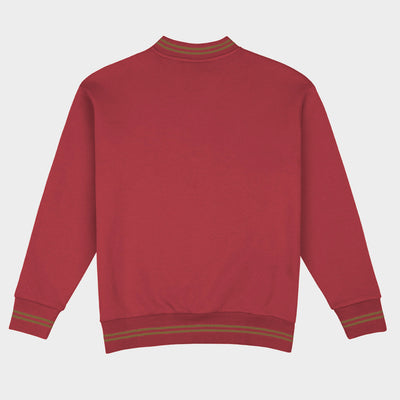 Florida State Football Embroidered Tri-Stripe Crewneck