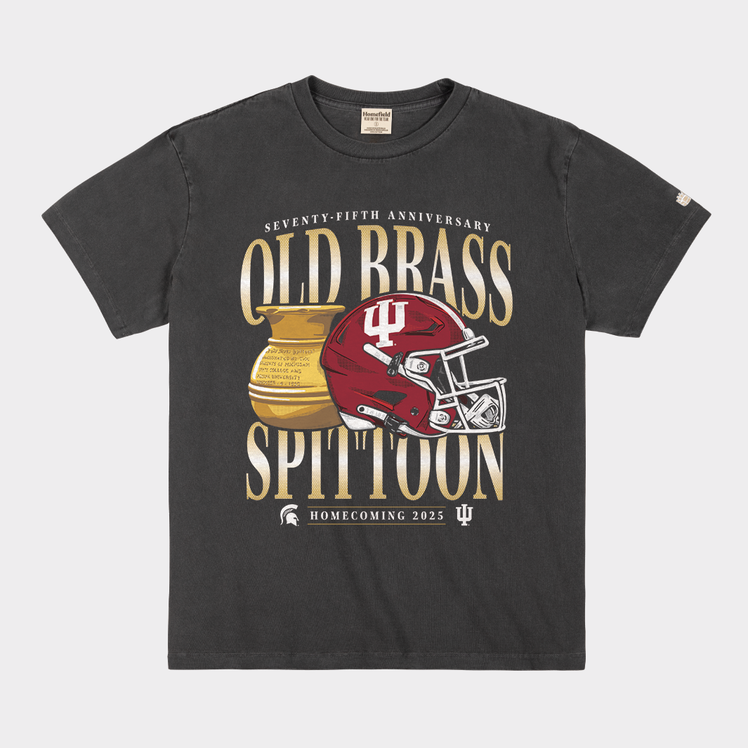 IU Football Old Brass Spittoon Rivalry Heavyweight Tee