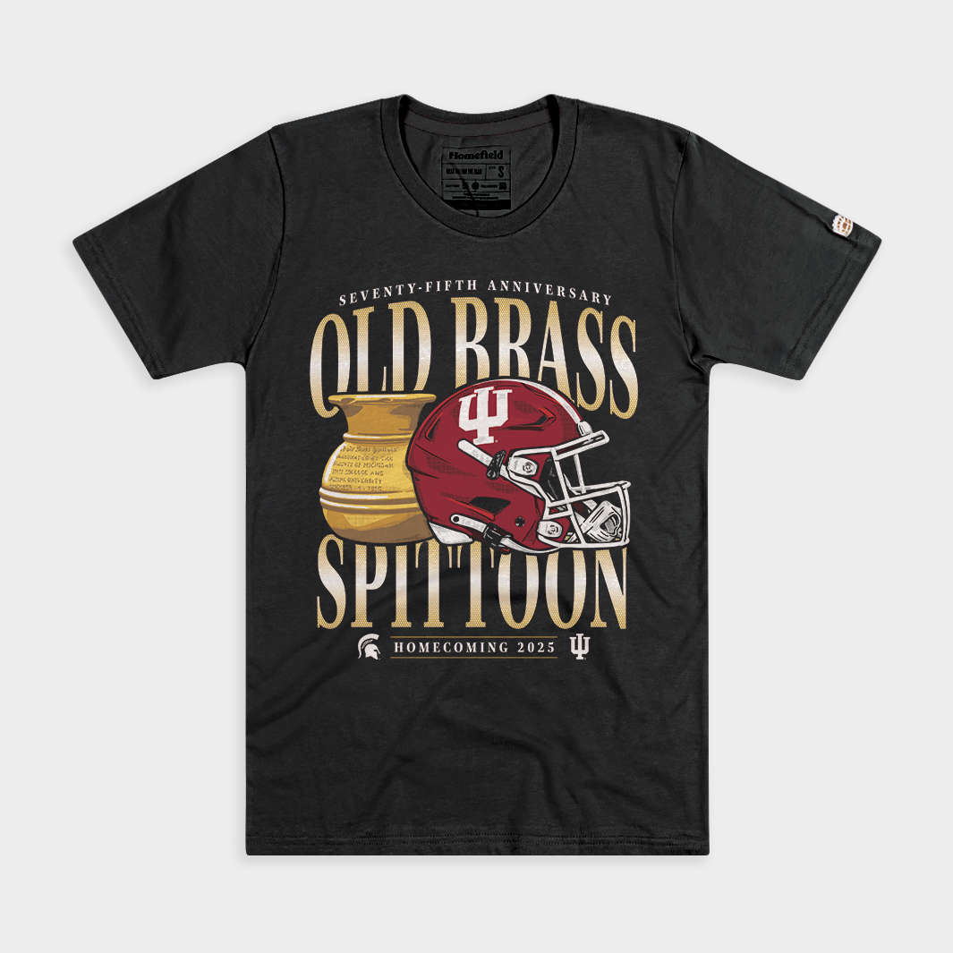 IU Football Old Brass Spittoon Rivalry Tee